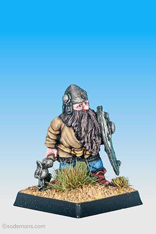 FTD6 Dwarf with Axe and Hammer