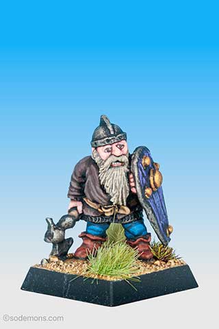 FTD6 Dwarf with Axe and Hammer