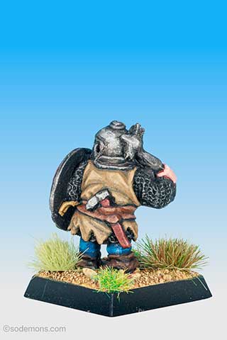 FTD7 Dwarf with Hammer and Pick