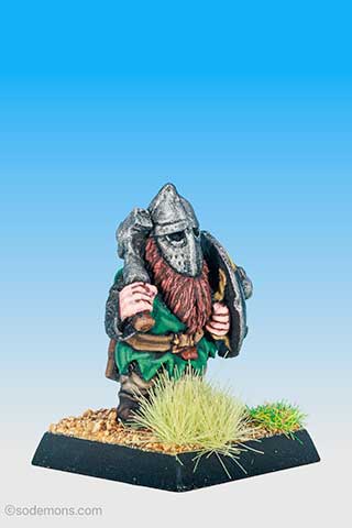 FTD7 Dwarf with Hammer and Pick