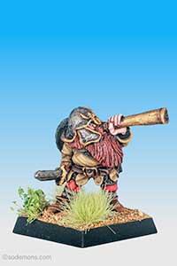 FTD10 Dwarf Trumpeter with Sword