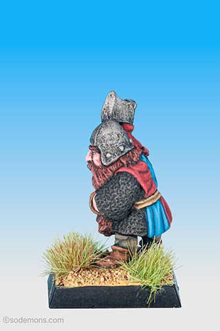 FTD19 Dwarf Champion with Two Handed Axe