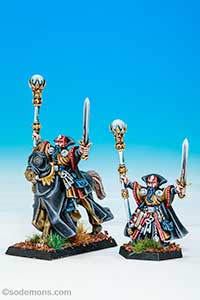 Astromancer Mounted and on Foot