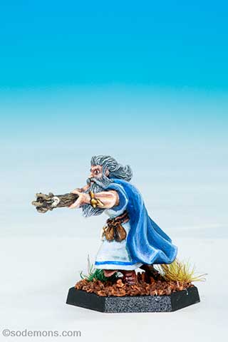 Amber Wizard on Foot