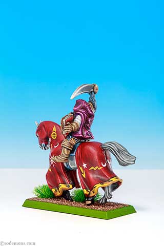 Mounted Amethyst Wizard