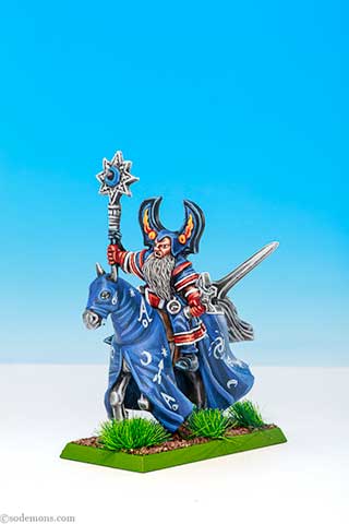 Mounted Celestial Wizard