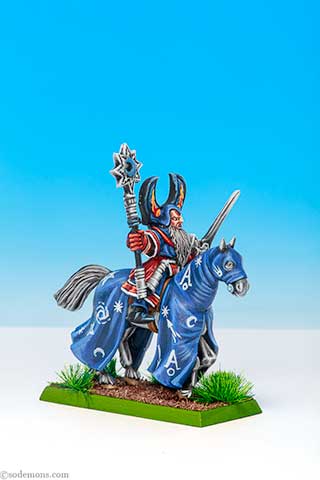 Mounted Celestial Wizard