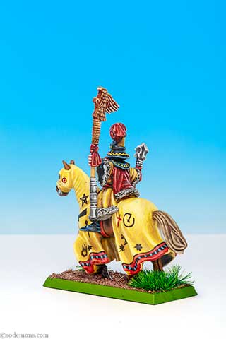 Mounted Golden Wizard