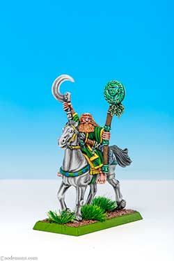 Mounted Jade Wizard