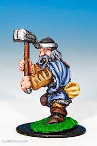 FA15-1 Dwarf with Two-Handed Hammer