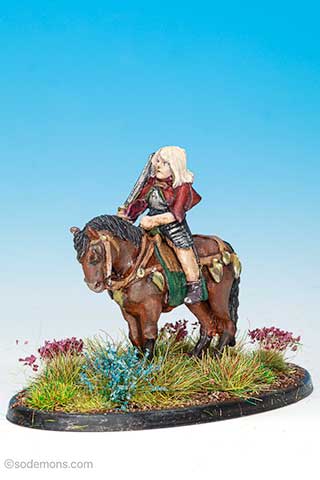 FAC30 Mounted Female Ranger