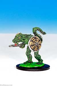 FF31-2 Reptile Warrior with Sword