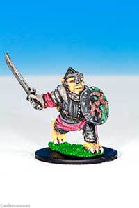 FF20-1 Goblin charging with Sword and Shield