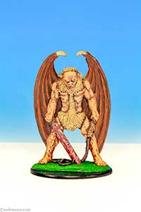 FF5-2 Winged Demon with Sword and Whip