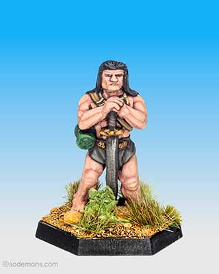 FTF12 Barbarian with 2 Handed Sword