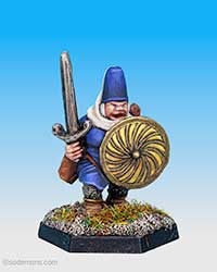 FTF58 Fat Lady Fighter with Sword
