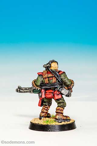 Chainsaw Warrior with Reaper
