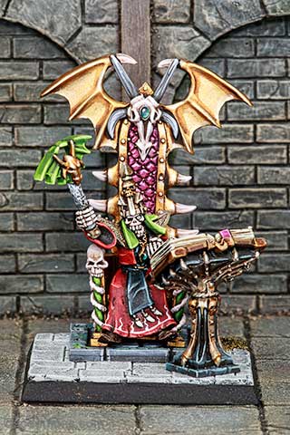 The Dread King with the Grimoire Necris