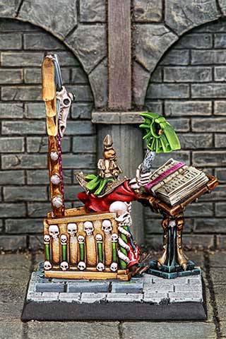 The Dread King with the Grimoire Necris