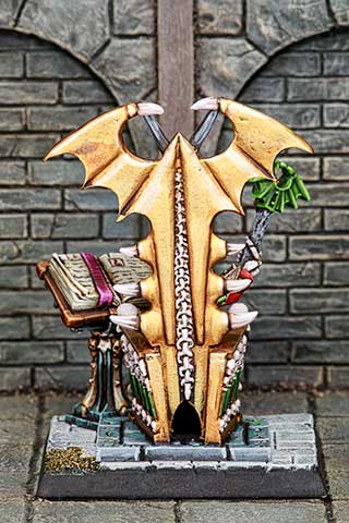 The Dread King with the Grimoire Necris