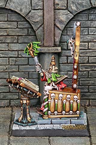 The Dread King with the Grimoire Necris