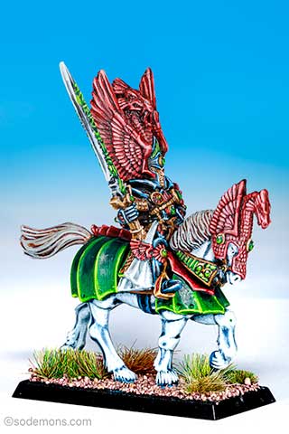 Tyrion, High Elf Prince, Mounted on Malhandir