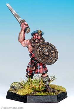LE8 Clansman with Sword