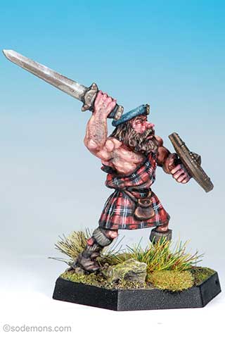 LE8 Clansman with Sword