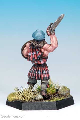 LE8 Clansman with Sword