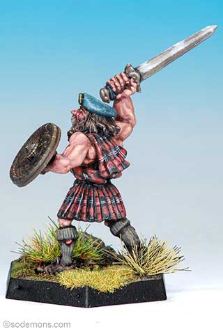 LE8 Clansman with Sword