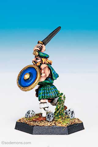 LE8 Clansman with Sword