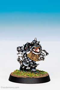 LE18 Blood Bowl Dwarf Player