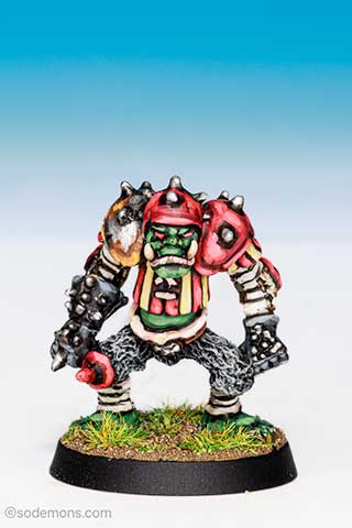 LE18 Blood Bowl Orc Player