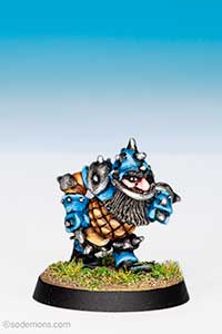 LE18 Blood Bowl Dwarf Player