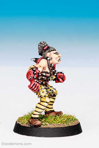 LE18 Blood Bowl Dwarf Player