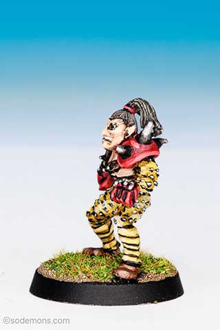 LE18 Blood Bowl Dwarf Player