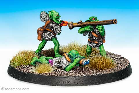 LE22 Orc Bazooka Crew - Bare Headed