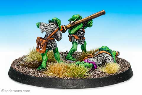 LE22 Orc Bazooka Crew - Bare Headed