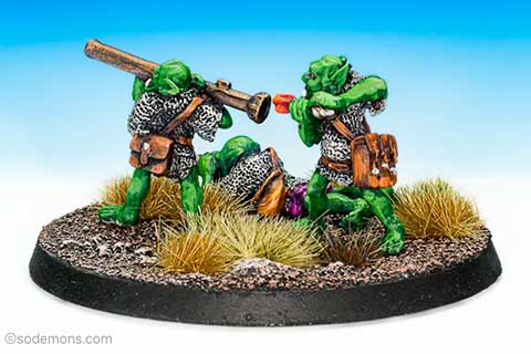 LE22 Orc Bazooka Crew - Bare Headed