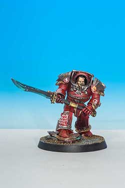 Legion Praetor Tribune in Tartaros Terminator Armour