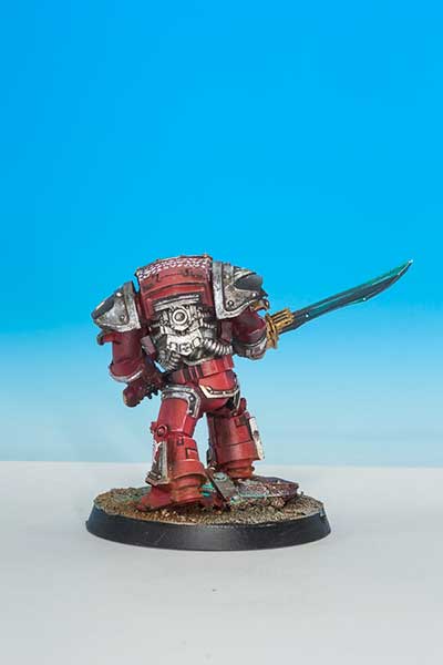 Legion Praetor Tribune in Tartaros Terminator Armour