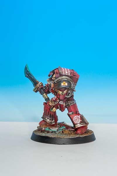 Legion Praetor Tribune in Tartaros Terminator Armour