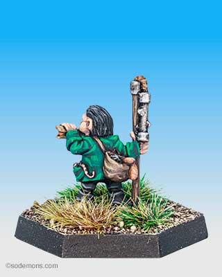 HL3 - Halfling with Flail and Sandwich