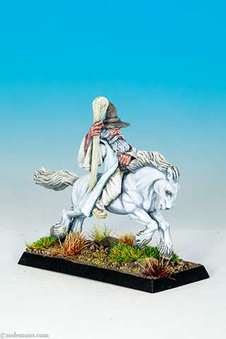 ME11 Gandalf the Wizard mounted on Shadowfax