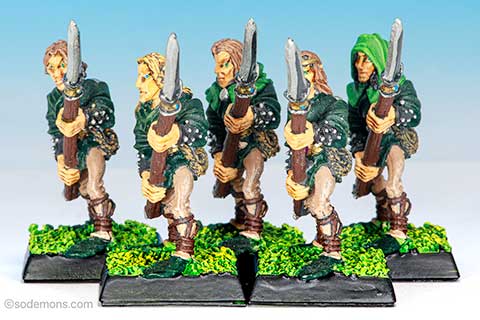 ME31v2 Wood Elves with Spears