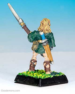ME31v2 Wood Elf with Spear A