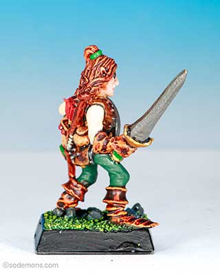 ME31v2 Wood Elf with Sword A