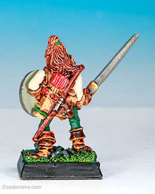 ME31v2 Wood Elf with Sword A