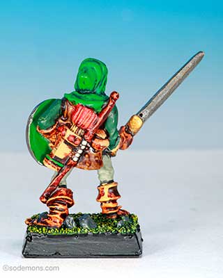 ME31v2 Wood Elf with Sword B
