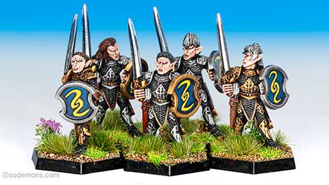 ME32v2 High Elf Heroes (Swords)